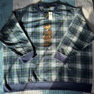 Polo Ralph Lauren “Big&Tall” Polo Bear Crewneck Sweater